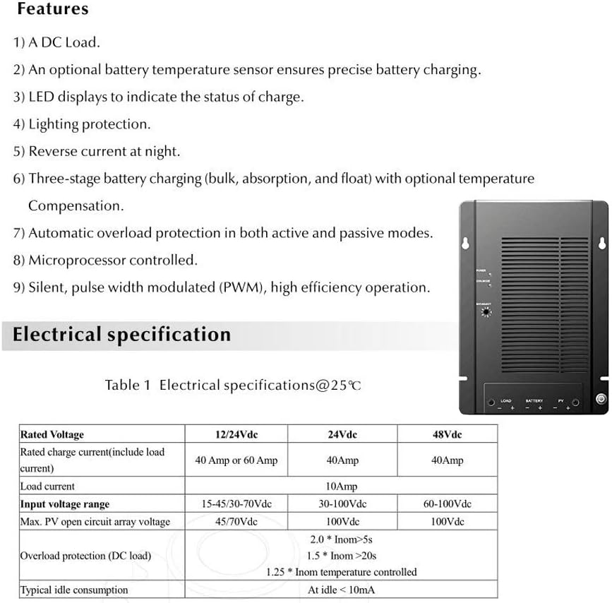 1400W Wind Solar Powered Kit for Home Off Grid Applications: 400W Wind Turbine Generator/10pcs 100W etfe Flexible Solar Panels Monocrystalline/40A MPPT Charge Controller/Cable/Connector
