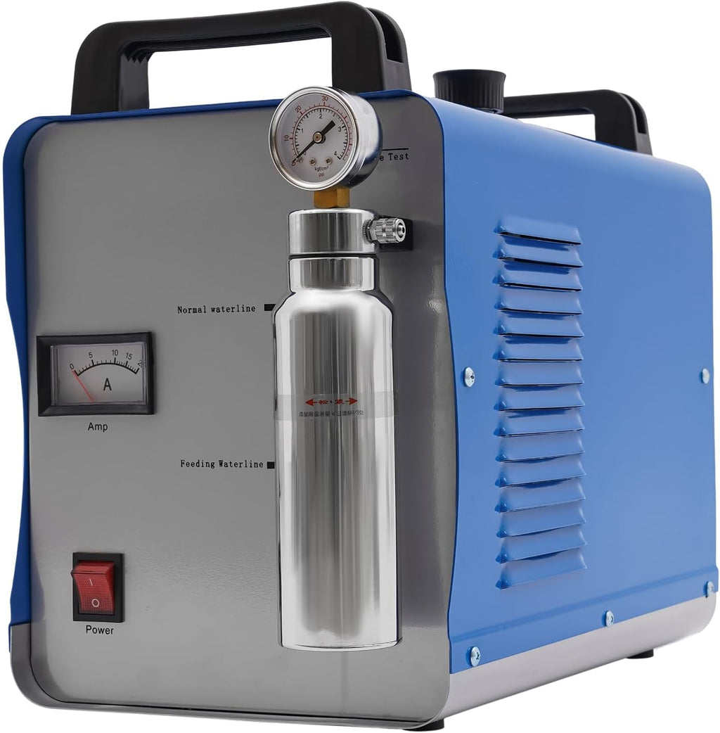 H180 95L/H 300W Oxygen-Hydrogen Welder Acrylic Gas Flame Generator Polishing Machine Electric HHO Portable Water Hydrogen Oxygen Acrylic Electrolytic Polisher Machine for Polishing Acrylic Products
