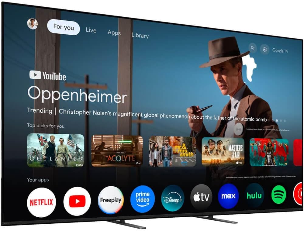 Sony K85XR50 85 inch Class Bravia 5 Series 4K Mini LED UHD Smart Google TV