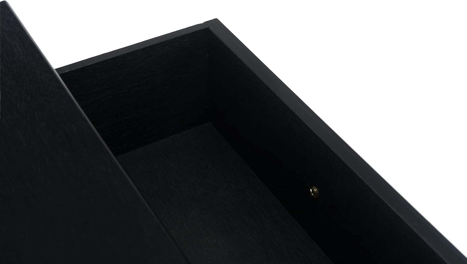 Safavieh Home Collection Allura Black 2-Drawer Bottom Shelf Console Table