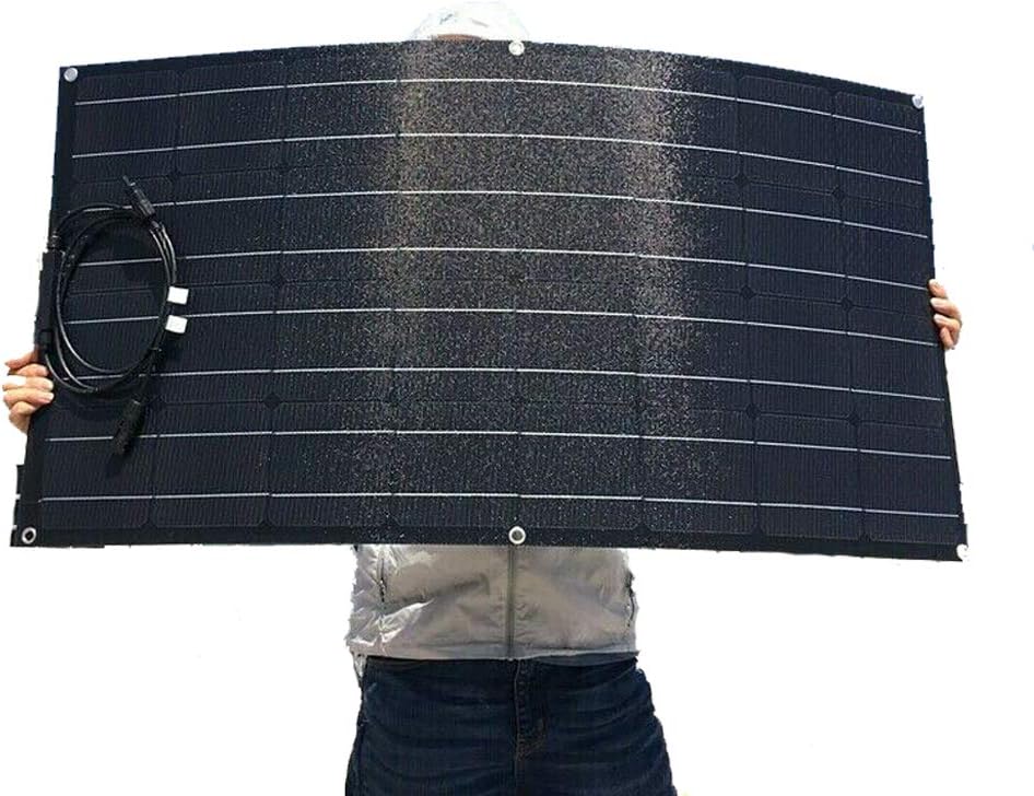 1200W Wind Turbine Solar Panel Kit for House:400W Wind Turbine Generator/8pcs 100W etfe Flexible Solar Panels Monocrystalline/60A Charge Controller/Cable/Connector