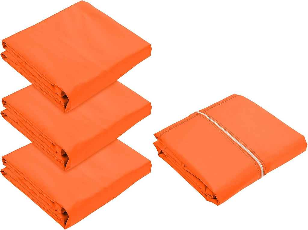 InstaHibit 4 Pack Side Wall for 10x10 Ft EZ Pop Up Canopy Tent UV50+ Zipper 550D (Sidewall Only)
