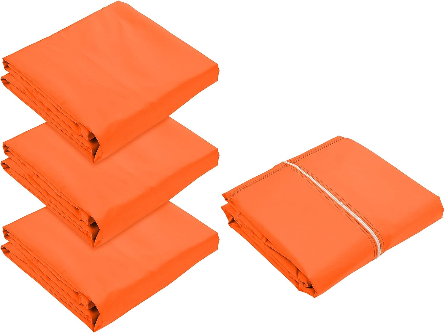 InstaHibit 4 Pack Side Wall for 10x10 Ft EZ Pop Up Canopy Tent UV50+ Zipper 550D (Sidewall Only)