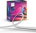 Philips Hue Gradient LED LightStrip (Sync with TV, Music and Gaming), Hue Hub & Hue Sync Box Required (65Inch) (Renewed)
