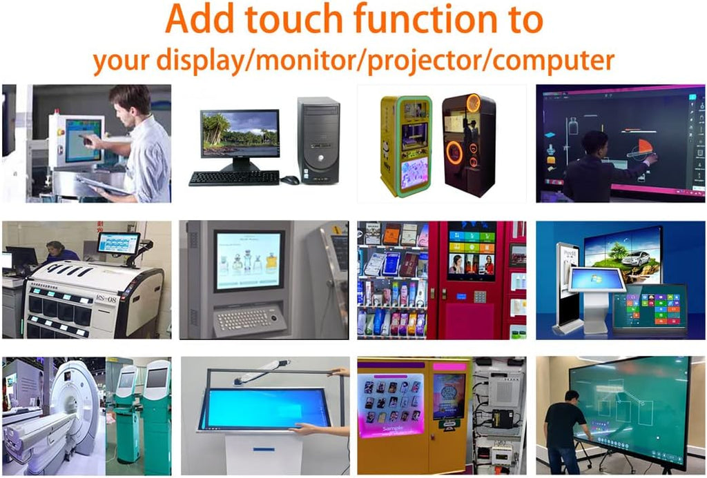 Chengying 85 inch Multi-Touch Infrared Touch Frame - IR Touch Panel - 85' Infrared Touch Screen Overlay - USB Interface - HID Compatible