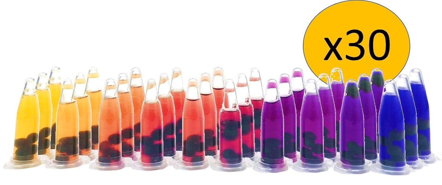 Algae Research and Supply: Algae Beads (Ready-to-go Algae Beads in Indicator- snap vials (x100))