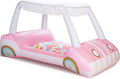 FUNBOY & Malibu Barbie Luxury Inflatable Golf Cart Summer Pool Float - Land or Water Inflatable with Cup Holder