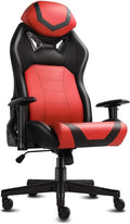 Modern-Depo Ergonomic Gaming Chairs for Adults with High-Density Memory Foam | Swivel Comfortable Office Chair, Big and Tall Video Game Chair, High Back Computer Chair for Home, Office, Red Black