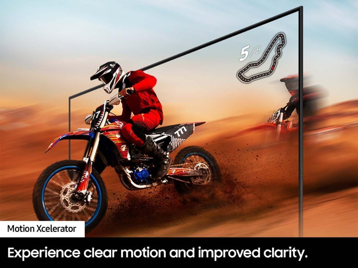 SAMSUNG 55-Inch Class Q60DB QLED 4K (2024) Dual LED Smart Tizen TV AirSlim, Motion Xcelerator, Gaming Hub, Film Mode, Alexa Built-in QN55Q60DBFXZA (Renewed)