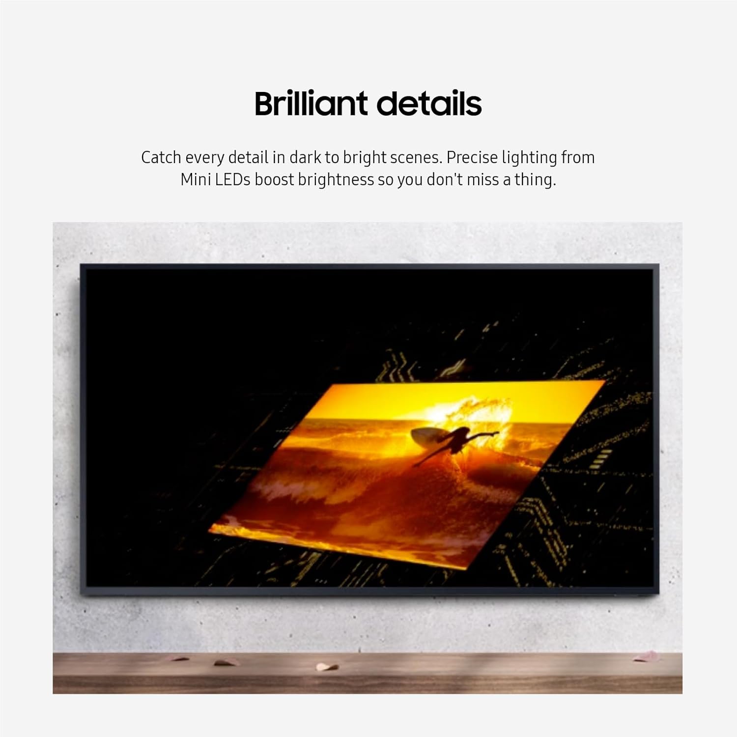 Samsung QN75LST7DAFXZA 75 Inch The Terrace Neo QLED Partial Sun TV with 1 Year Amber Protection Extension Plan (2024)