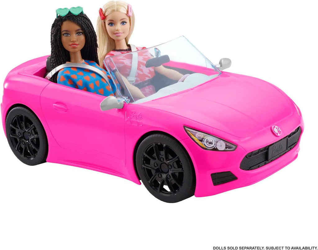 Barbie DreamHouse Dollhouse with 75+ Accessories and Wheelchair Accessible Elevator (Amazon Exclusive) + Barbie Convertible 2-Seater Vehicle