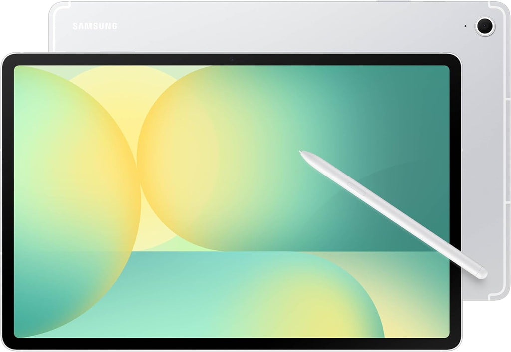 Samsung Galaxy Tab S10 FE 256GB WiFi Android Tablet, Large Display, Long Battery Life, Exynos 1580 Processor, IP68 Water-Resistant, 90 Hz Refresh, S Pen for Note-Taking, US Version, Silver