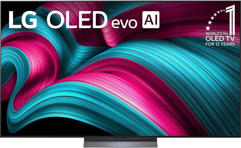 LG 77' C5 OLED evo 4K UHD Smart webOS TV (2025) Bundle with CPS Exclusive 26 Month Protection, 2X HDMI Cable, Wall Mount, 6-Outlet Surge Adapter & Deco Gear Complete Home Theater Beginner's Guidebook