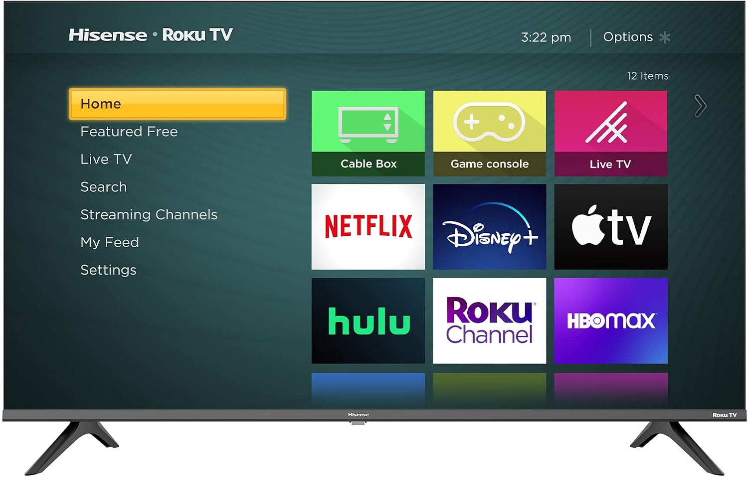 Hisense 32-Inch Class H4 Series LED Roku Smart TV with Google Assistant and Alexa Compatibility (32H4G, 2021 Model)