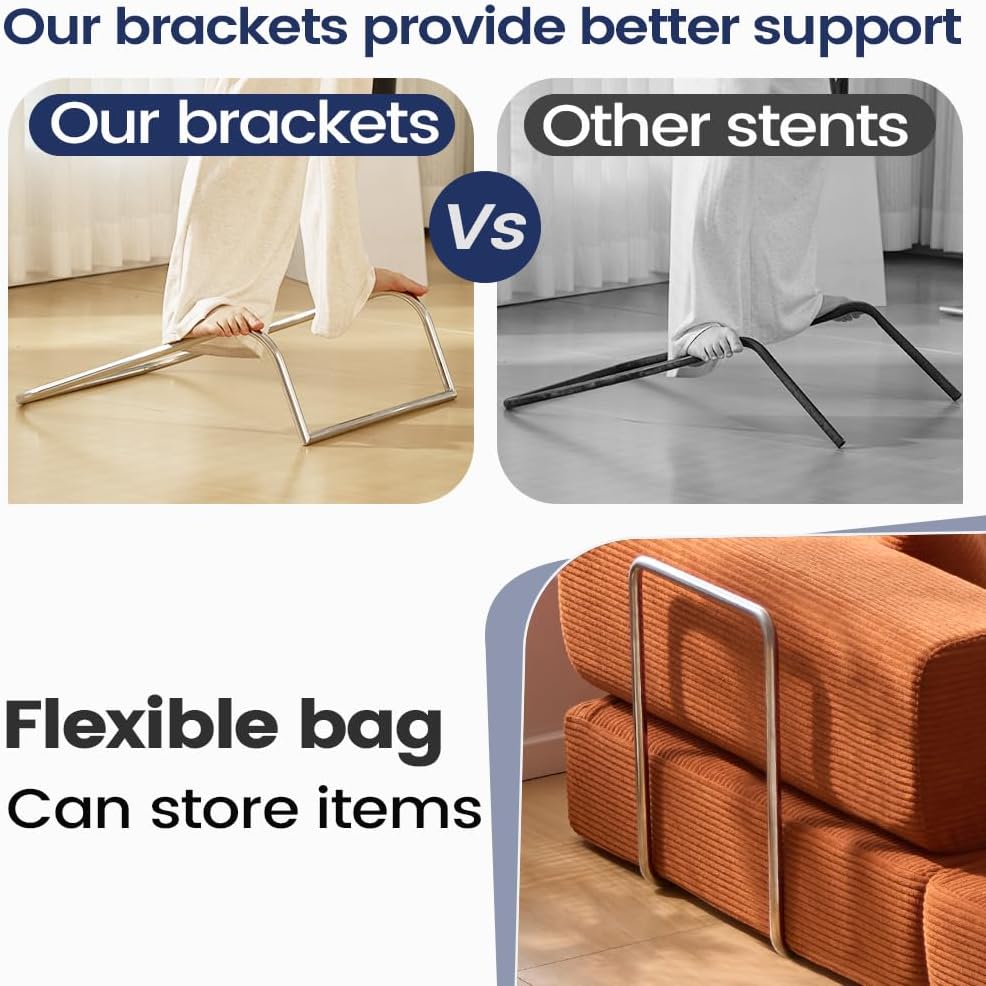 GEARIVY Folding Sofa Bed Convertable Corduroy Couch King Size Floor Sleeper 4-in-1 DIY Combination Modular Sofa Fold Out Futon Lounge Comfy Foldable Lazy cama for Living Room