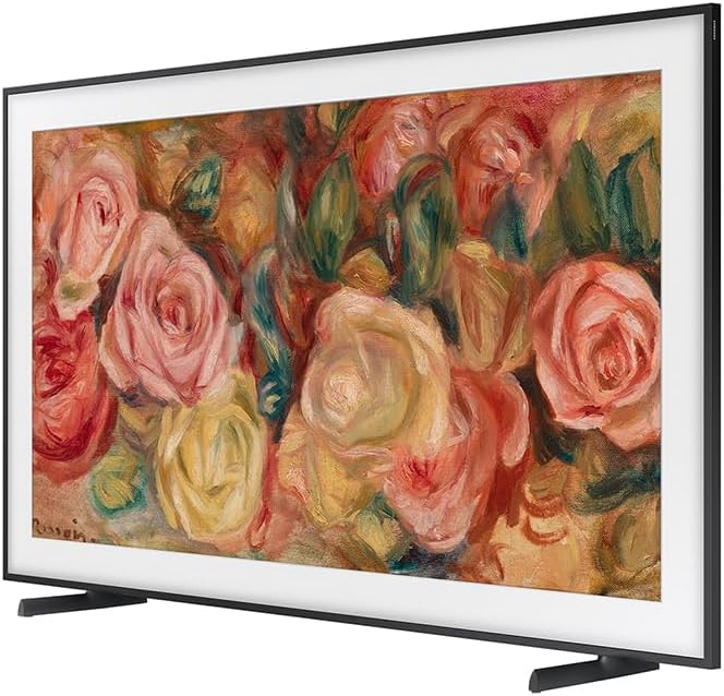 Samsung (Refurbished QN65LS03DAFXZA 65 inch The Frame QLED 4K Smart TV 2024 Bundle with Deco Gear 4K HDMI 2.0 Cable x2 & CPS Exclusive 26 Month Protection Pack Bundle (BEACH-CPS-262000) (Renewed)