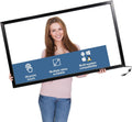 24-Inch Infrared Touch Frame - Driver-Free Plug & Play Touch Screen Panel, Anti-Glare & High Sensitivity, Compatible with Touch Screen TVs, Smart Boards, Industrial Monitors