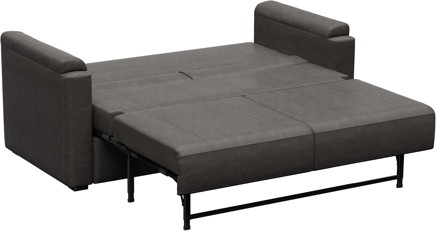 Thomas Payne Signature Heritage Series 68' McCoy RV Clickback Sleeper Sofa with Automatic, Adjustable Fold-Out Legs, Four Reclining Positions, Easy Transition - 2024044227
