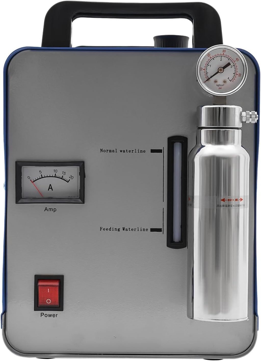 Oxygen Hydrogen Generator Water Welder 95L/H HHO Generator Gas Flame Welder Acrylic Flame Polisher Polishing Machine AC 110V 400W + Gas Torch