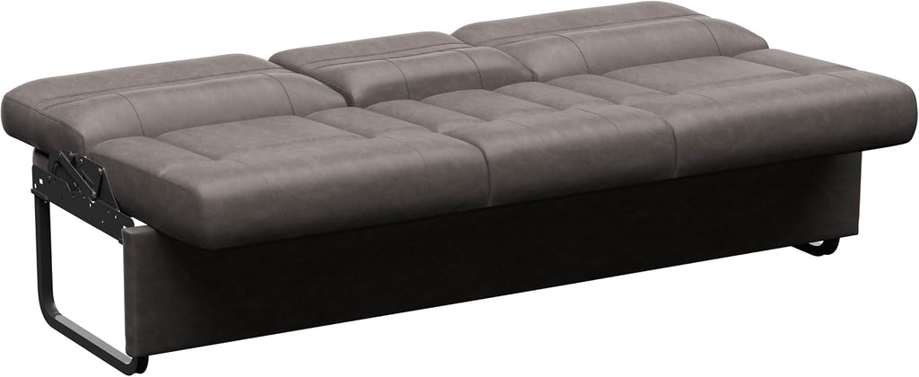 Thomas Payne Signature 72' McCoy RV Jackknife Sleeper Sofa with Matching Kickboard, Easy Transition, High-Density Foam Cushioning, Fold-Down Center, Dual Cupholders - 2024044414