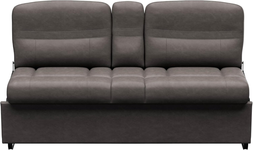 Thomas Payne Signature 62' McCoy RV Jackknife Sleeper Sofa with Matching Kickboard, Easy Transition, High-Density Foam Cushioning, Fold-Down Center, Dual Cupholders - 2024044392