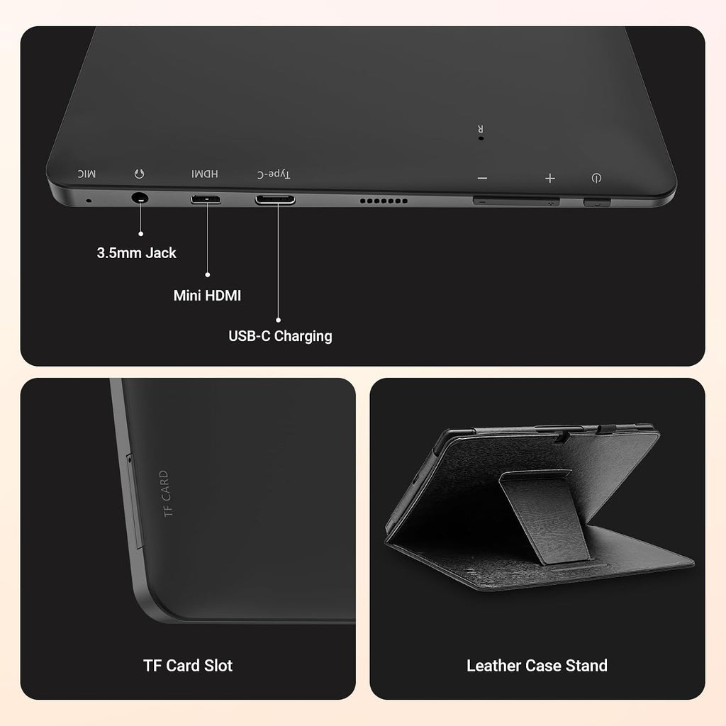 T8 Drawing Tablet No Computer Needed,8 inch FHD Display,Octa-Core CPU,Pre-Installed Drawing Apps & Tutorials,More Bonus Items for Beginners, Artists, Students