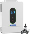 12000W Solar Hybrid Inverter 48V DC to 120V/240V AC Single Phase Split Phase Power Inverter, Pure Sine Wave, Built-in 2 MPPT Controller, Max. 220A Battery Charging, Parallel 6 Units, UL1741