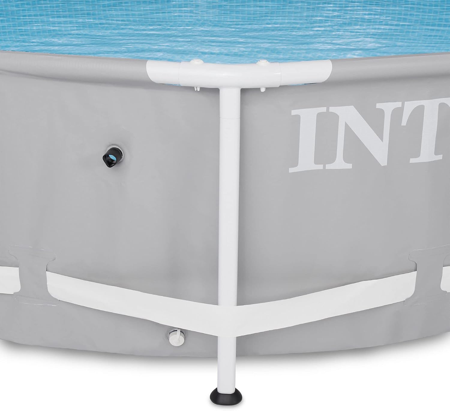 Intex 12 Foot x 30 Inch Prism Steel Frame Above Ground Pool with 3 Ply Liner and Type A and C Pool Filter Pump Cartridge Replacement