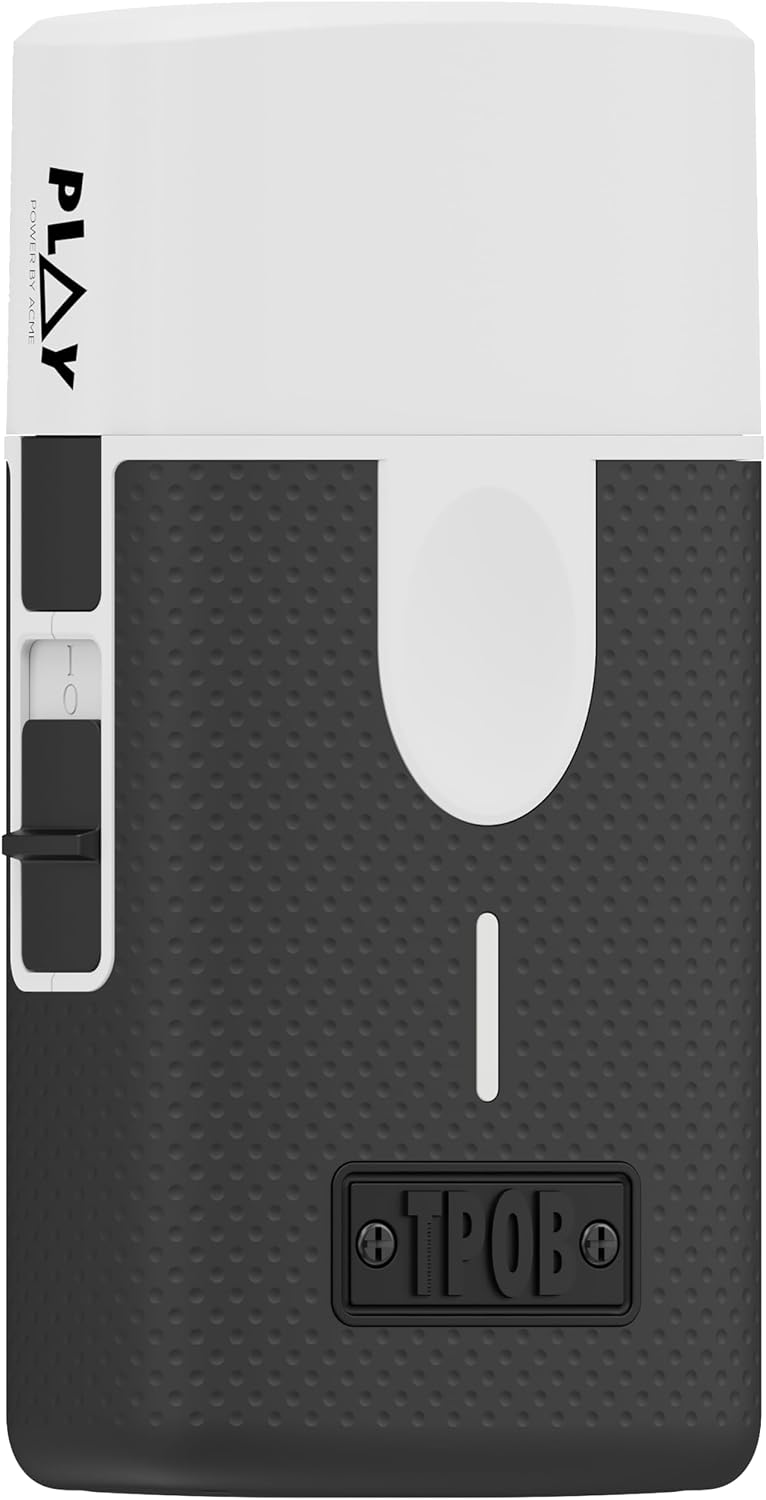 TPOB Play Barber Hair Clippers for Men 7500 RPM with Rubber Grips (White 3 Set)