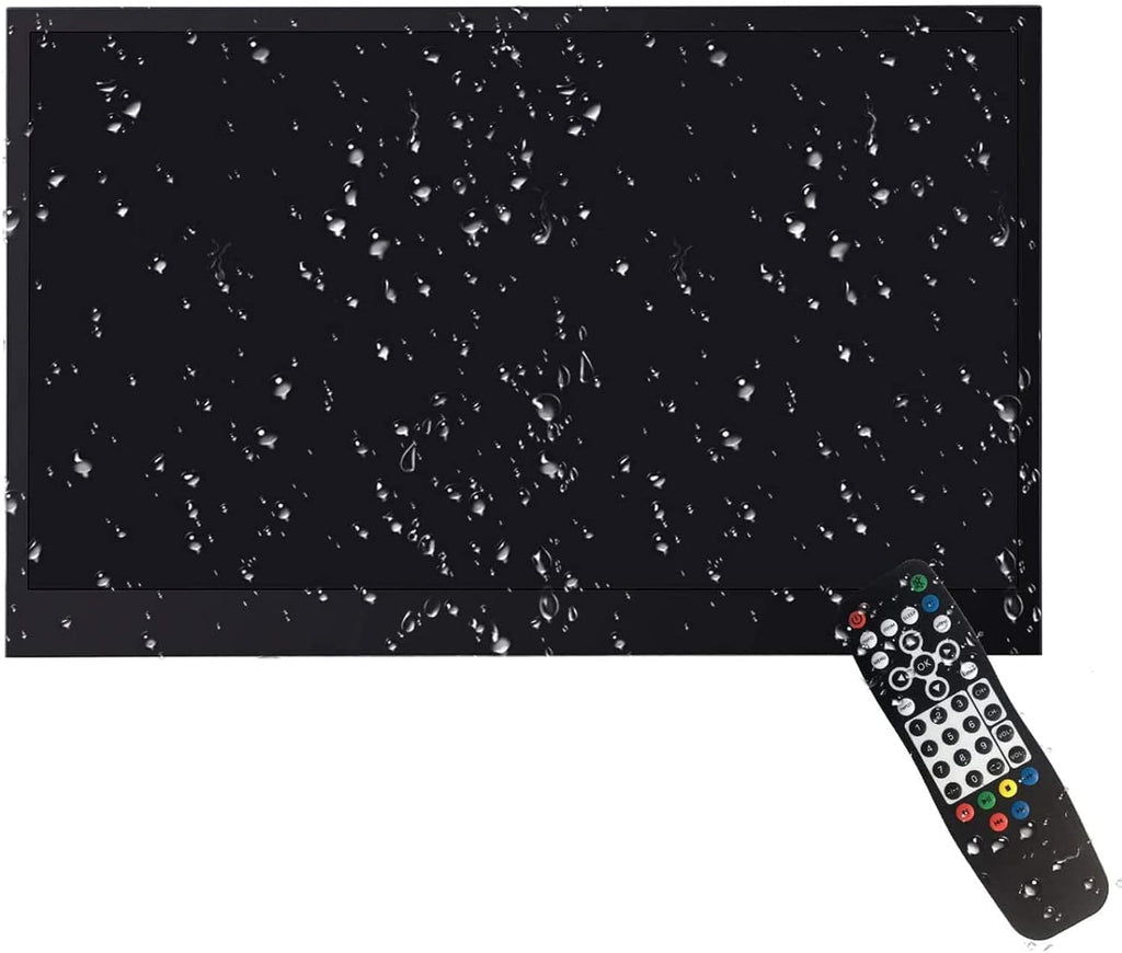18.5 inch Smart Black TV for Bathroom,Waterproof TV ATSC Tunner Android 11.0 for Hotel/Kitchen,Built-in Speakers,Wi-fi and Bluetooth,B185,Model 2026