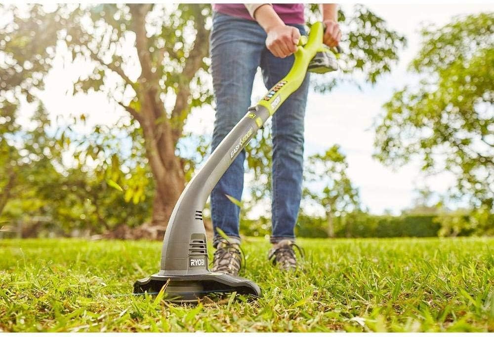 Ryobi One ONE+ 18-Volt Lithium-Ion String Trimmer/Edger and Blower Combo Kit 2.0 Ah Battery and Charger Included