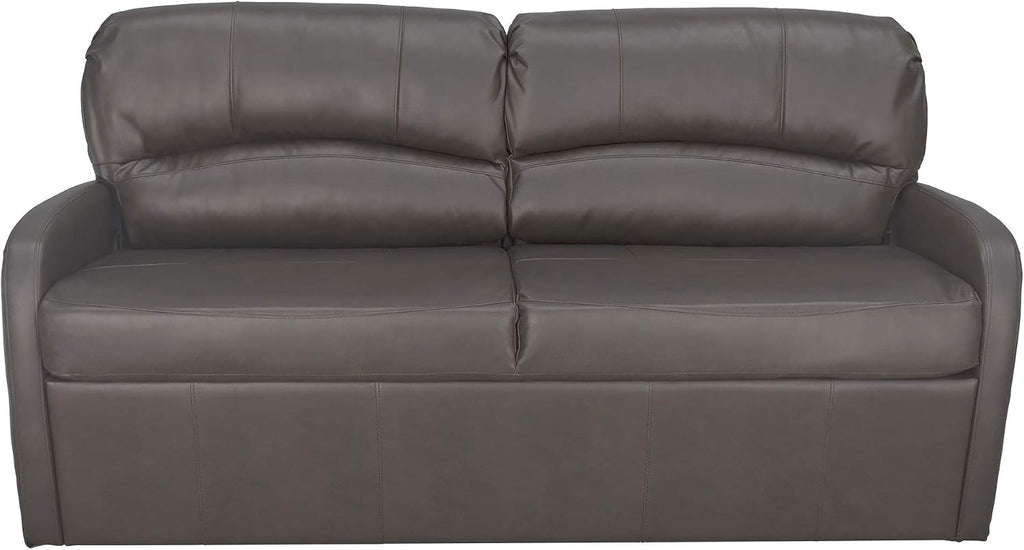 RecPro Charles Collection | 70' RV Jack Knife Sofa w/Arms | RV Sleeper Sofa | RV Couch | RV Living Room (Slideout) Chestnut