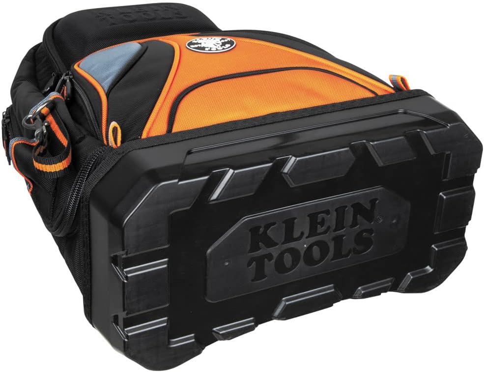 Klein Tools 80120 Backpack and Pliers Kit with Backpack, Long Nose, Diagonal Cut, and Side Cut Pliers, 4-Piece