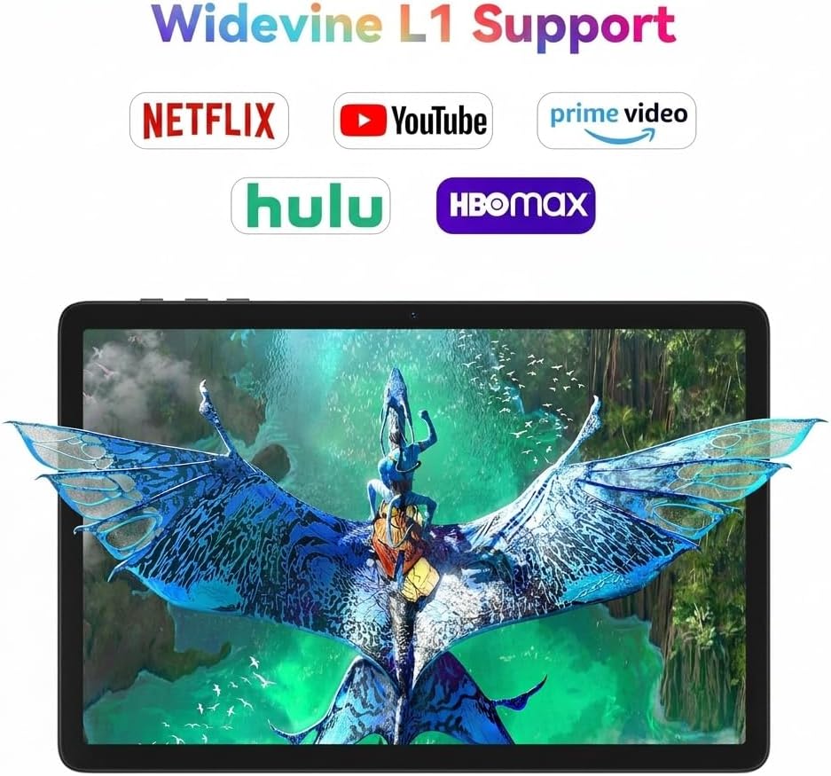Android 16 Tablet 2026, Android Tablet with Pen and Keyboard, Gemini Ai, 24GB +256GB/2TB, 8MP AI Camera, Widevine L1, Fast Charge, 2 in 1 with Mouse and Stand, 4 Year Warranty