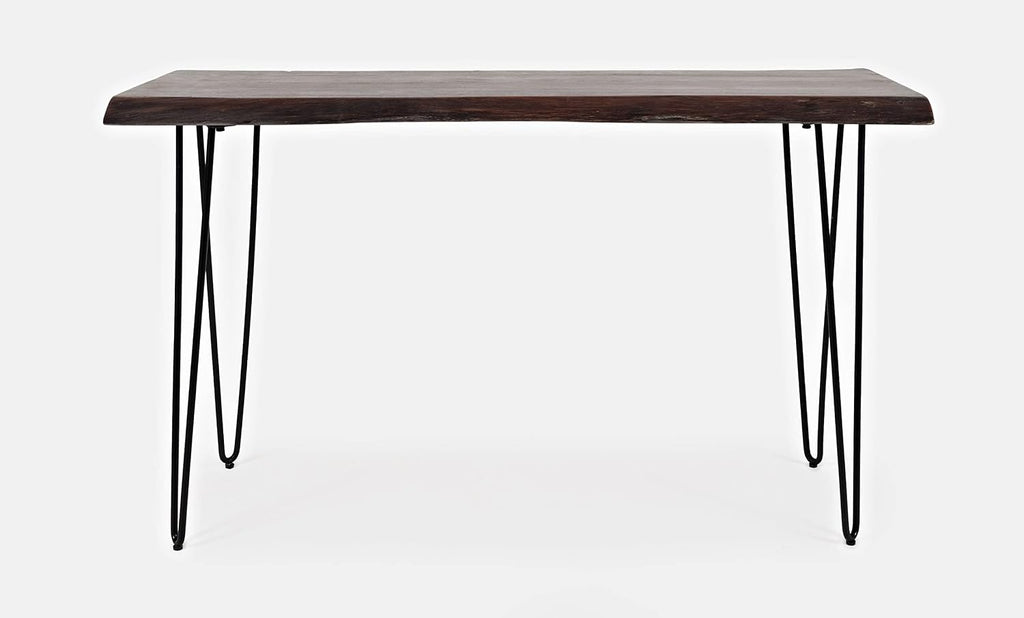 Jofran Nature's Edge Solid Acacia Sofa Console Table, Slate