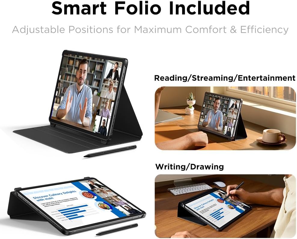 UGEE Pad 8GB+256GB Fun Drawing Pad,14.25''Standalone Drawing Tablet with No Computer Needed,2.4K Ultra HD Large Screen with Full-Laminated Screen,Android 14 ipad Drawing Stand for 10000mAh+27W Battery