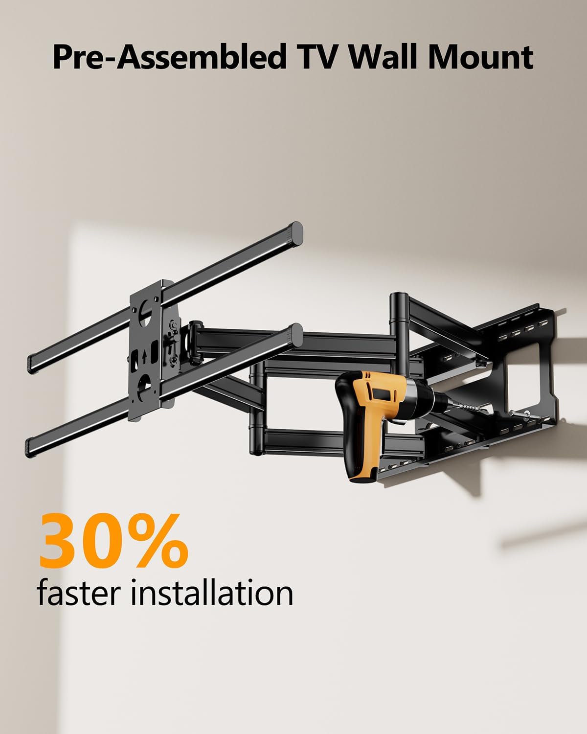 FORGING MOUNT Heavy Duty 60 to 120 inch XXXL Full Motion TV Wall Mount Max VESA1000x600mm Up to 275lbs for Extra Large Big Screens,Universal Articulating TV Mount Bracket Swivel Tilt,16-24' Studs