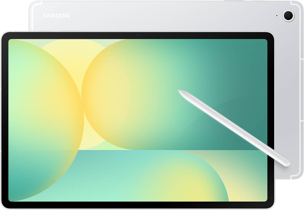 Samsung Galaxy Tab S10 FE 128GB WiFi Android Tablet, Large Display, Long Battery Life, Exynos 1580 Processor, IP68 Water-Resistant, 90 Hz Refresh, S Pen for Note-Taking, US Version, Silver
