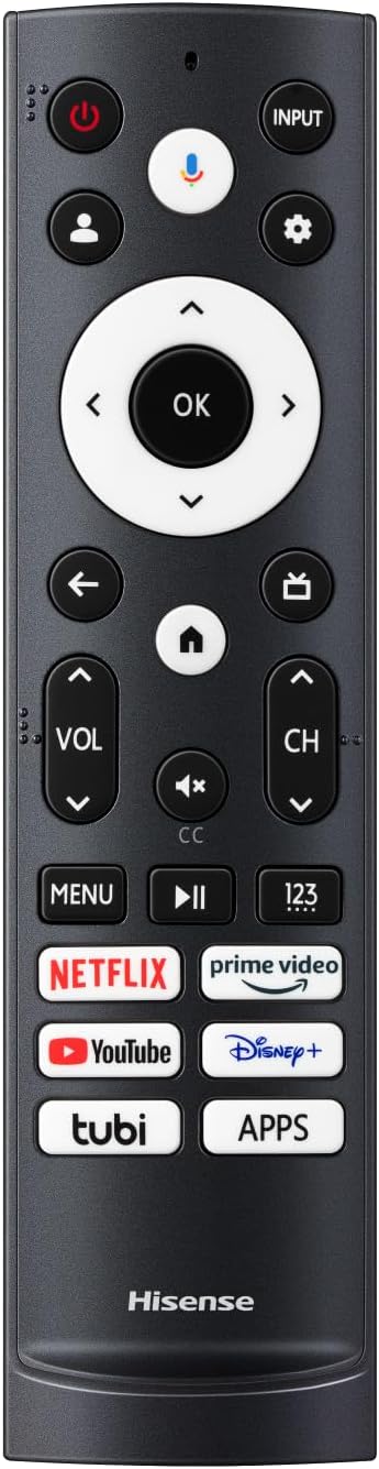 Hisense 55-Inch Class U7 Series Mini-LED ULED 4K UHD Google Smart TV (55U7K) - QLED, Native 144Hz, 1000-Nit, Dolby Vision IQ, Full Array Local Dimming, Game Mode Pro, Alexa Compatibility