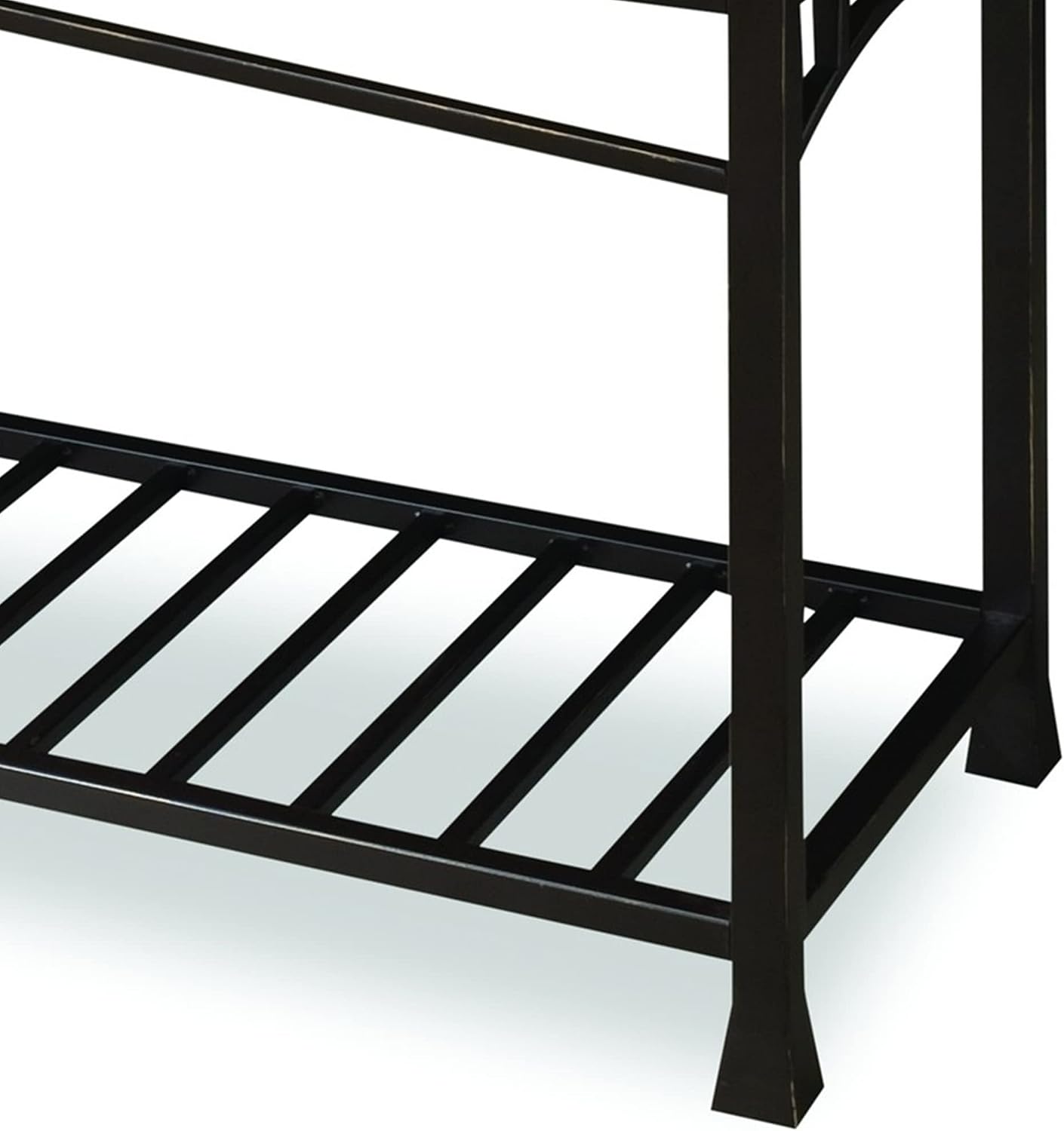Modern Craftsman Distressed Oak Sofa Table by Home Styles 16D x 44.5W x 20H in