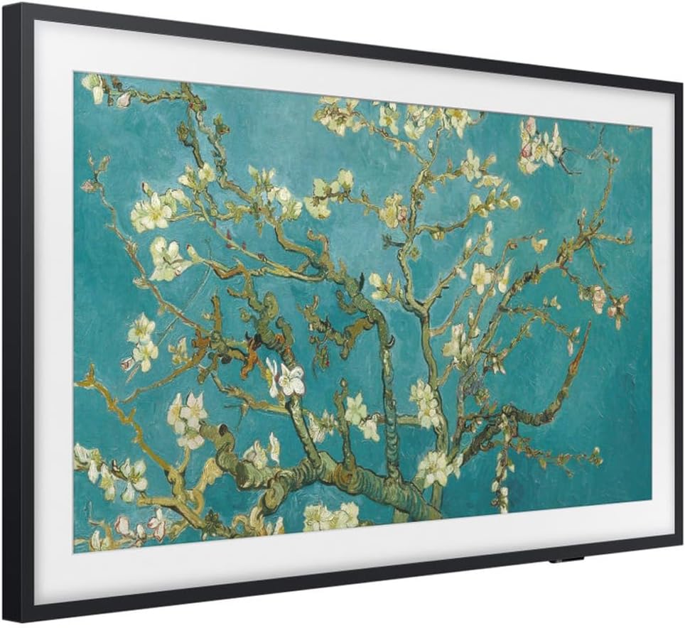 Samsung QN32LS03CB 32 inch The Frame QLED HDR 4K Smart TV (2023) Bundle with Deco Gear 4K HDMI 2.0 Cable w/Pure Copper Conductors x2 & CPS Exclusive 26 Months Protection Pack (BEACH-CPS-26M1000)