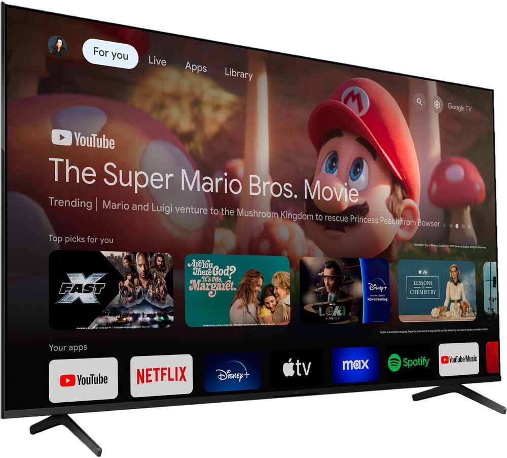 Sony BRAVIA 3 K50S30 50 inch 4K HDR Smart LED TV (2024) - (Renewed) Bundle with 2 Year Enhanced Protection Pack