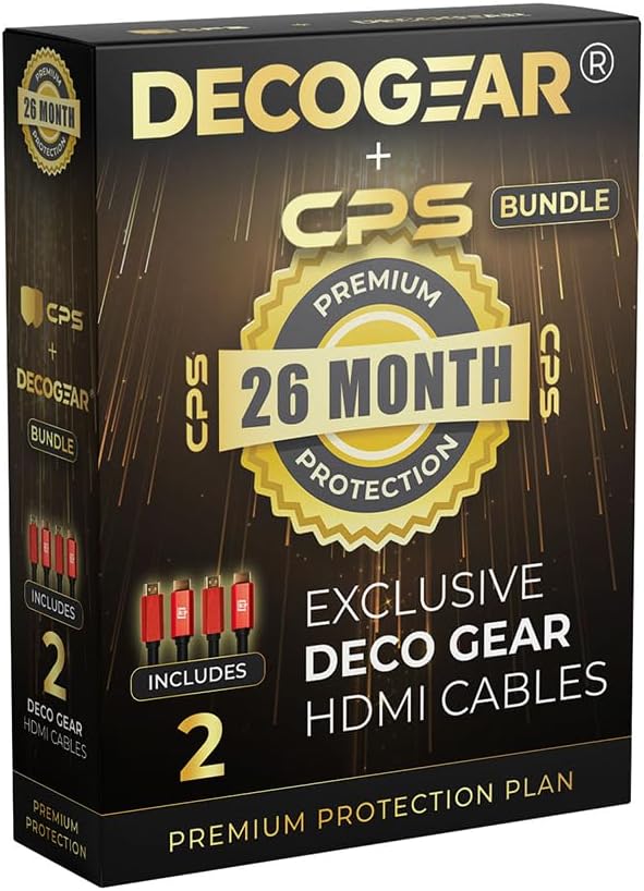 Samsung QN43LS03DA 43' The Frame QLED 4K Smart TV 2024 Bundle w/Movie Streaming + Slim Fit Wall Mount + Surge Adapter + Deco Gear HDMI Cable x2 & CPS Exclusive 26 Month Protection (BEACH-CPS-261000)