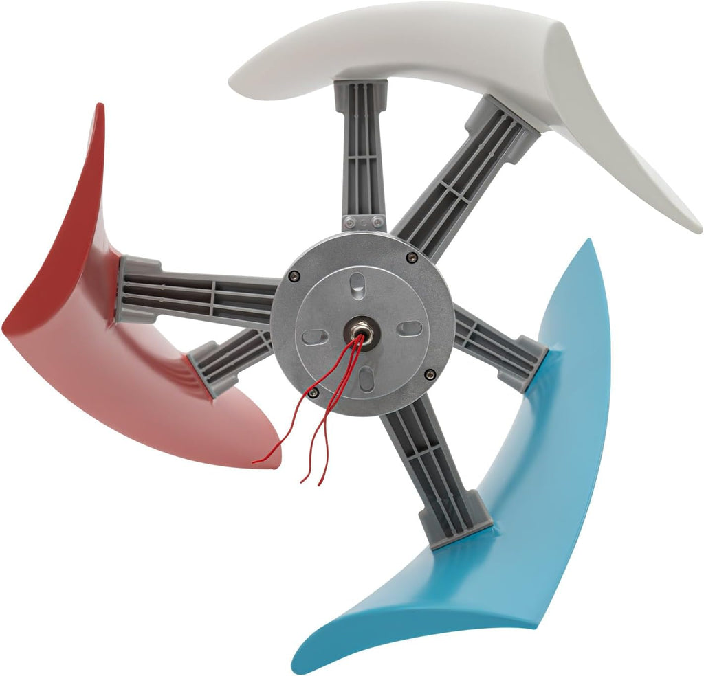 400W DC 24V Helix Maglev Axis Vertical Wind Power Turbine Generator, 3 Blade Spiral Wind Generator Kit with Charge Controller for Marine Home Industrial Energy