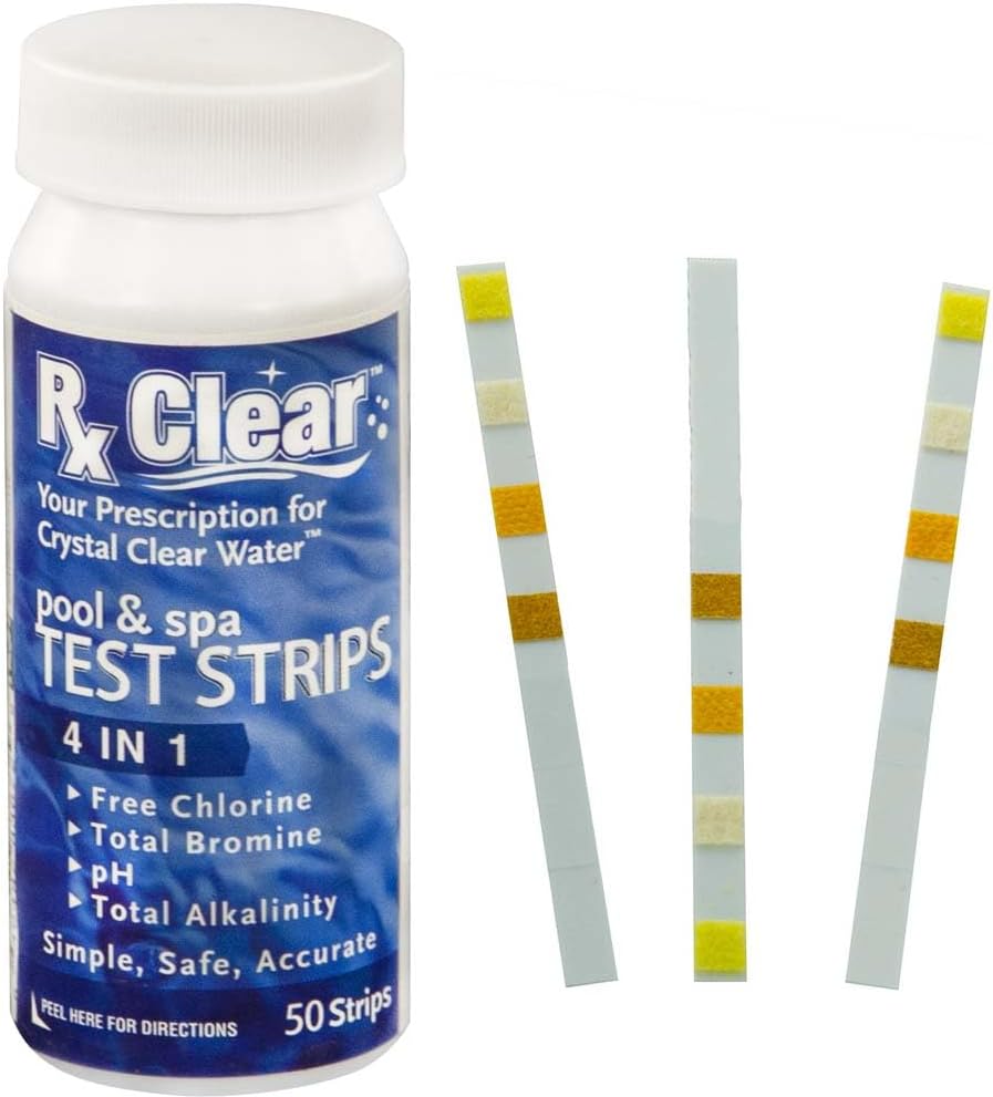 Rx Clear Chemical Maintenance Pool Kit Plus Opening Kit (Without Chlorine (Up to 30,000 Gallons))