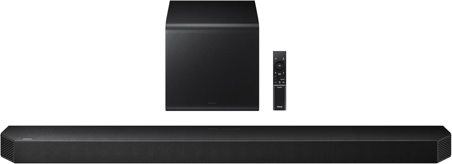 Samsung QN75QN90FAFXZA 75 Inch Neo QLED 4K QN90F Vision AI Smart TV with a HW-Q800F Q Series Soundbar 5.1.2 Ch Subwoofer (2025)