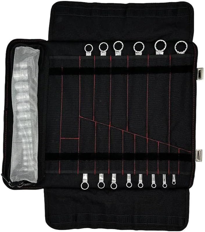 SR1 Performance Boxo USA 28 Piece SAE Tool Roll - Compact Tool Kit Pairs with BoxoUSA or KOH Tool Bag