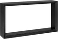 Henn&Hart Osmond Console Table, 55' Wide,Grey,Black