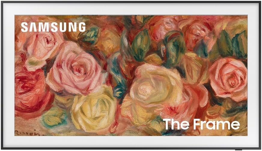 Samsung QN55LS03DA 55' The Frame QLED 4K Smart TV (2024) Bundle with Movies Streaming + Deco Gear 2X 4K HDMI 2.0 Cable w/Copper Conductors & CPS Exclusive 12 Month Protection Pack (BEACH-CPS-261500)
