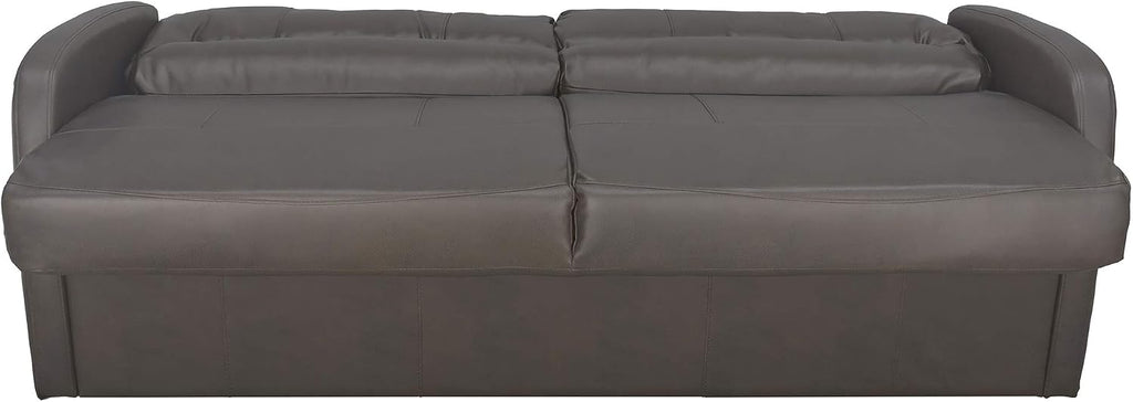 RecPro Charles Collection | 70' RV Jack Knife Sofa w/Arms | RV Sleeper Sofa | RV Couch | RV Living Room (Slideout) Chestnut